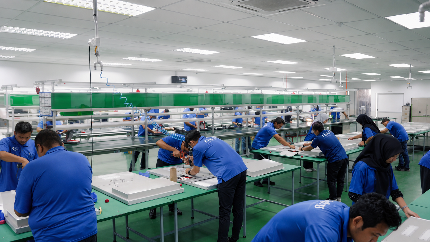 LigLED lighting assembly facility