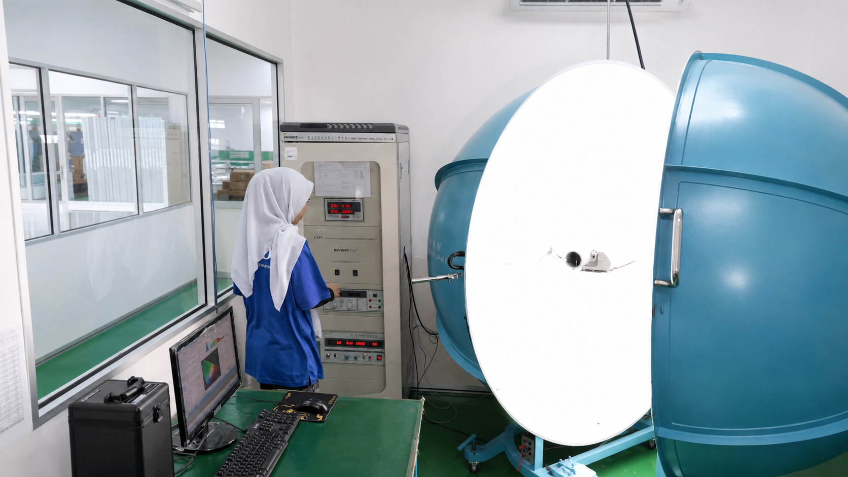 LigLED research and testing laboratory